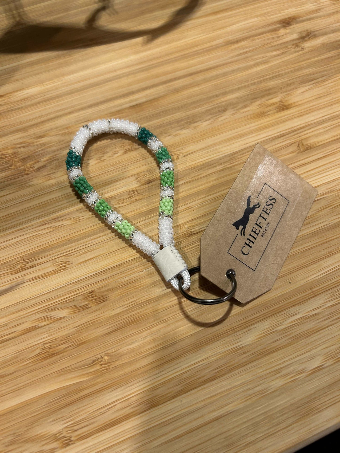 Mini Beaded Keychain - Stylish and Durable Accessory