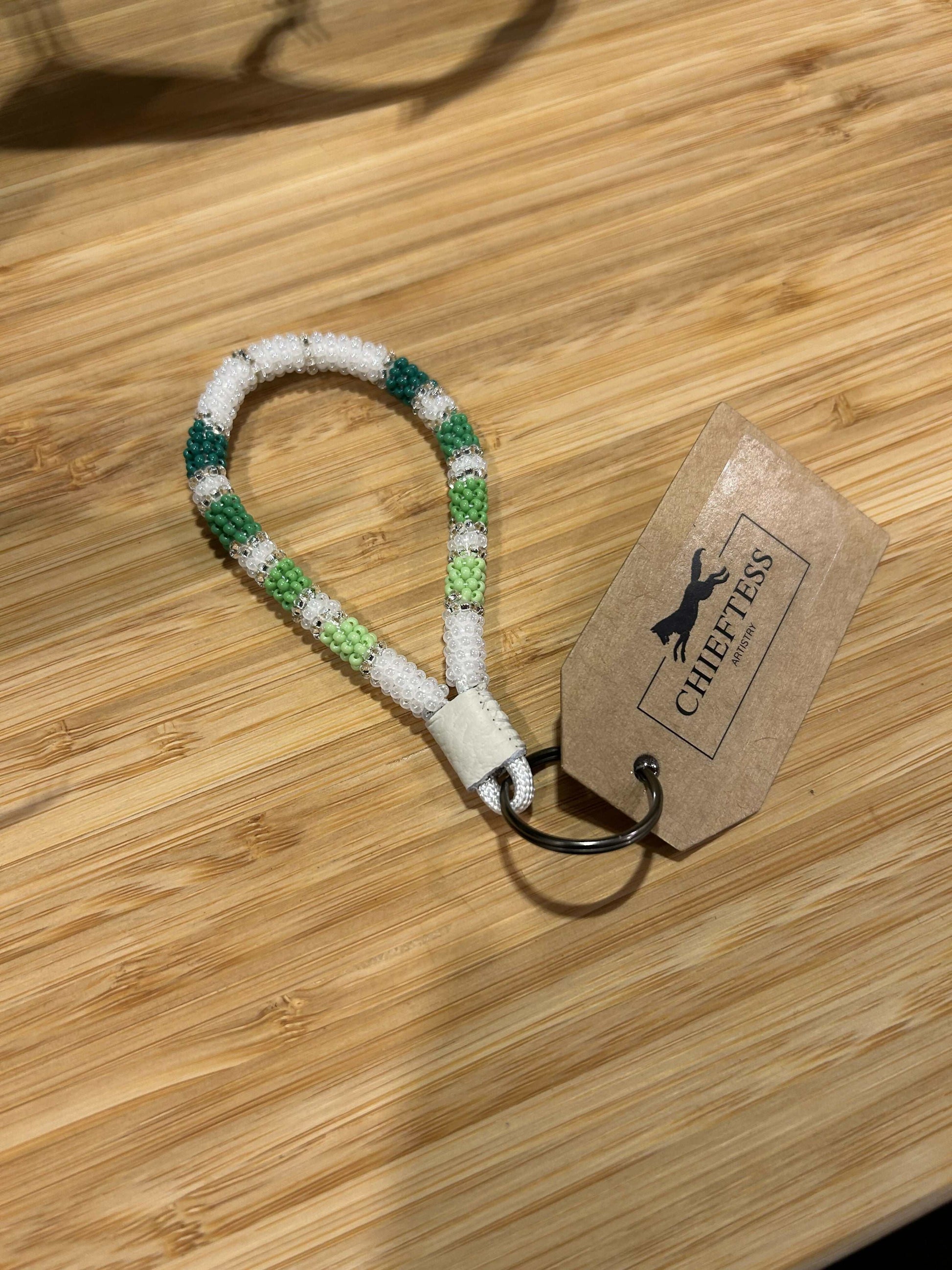 Mini Beaded Keychain - Stylish and Durable Accessory