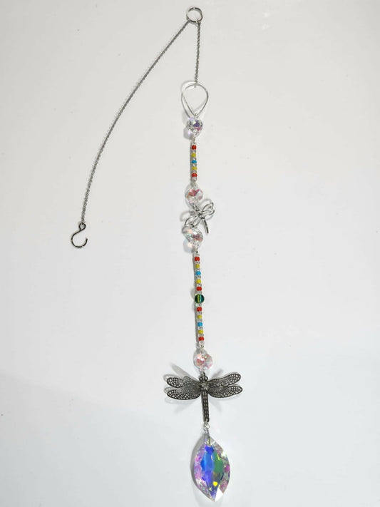 Dragonfly 1 Long Suncatcher - Pure Wash Canadian Made - Winnipeg