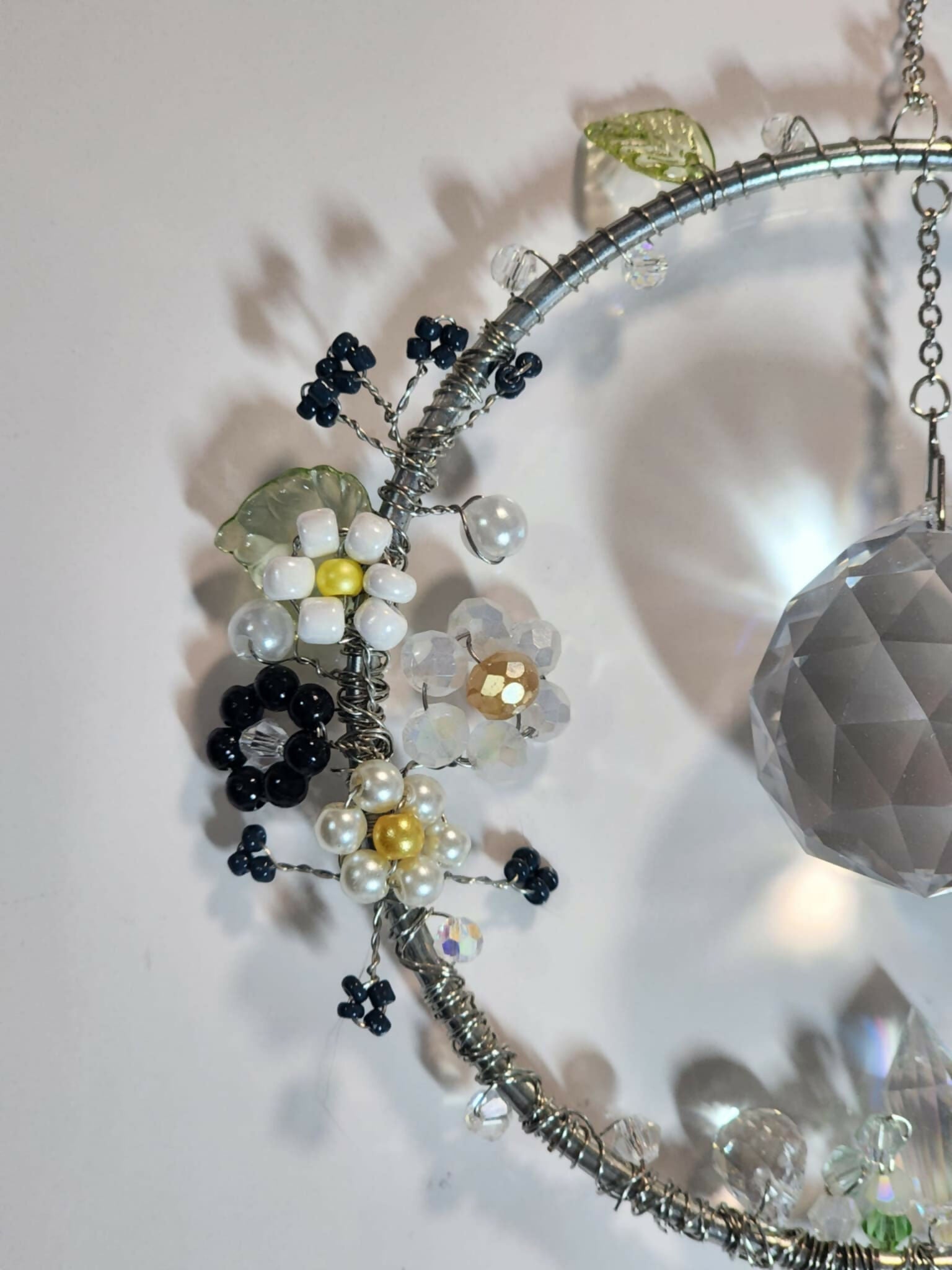 Magic Garden Heart Suncatcher - Pure Wash Canadian Made - Winnipeg