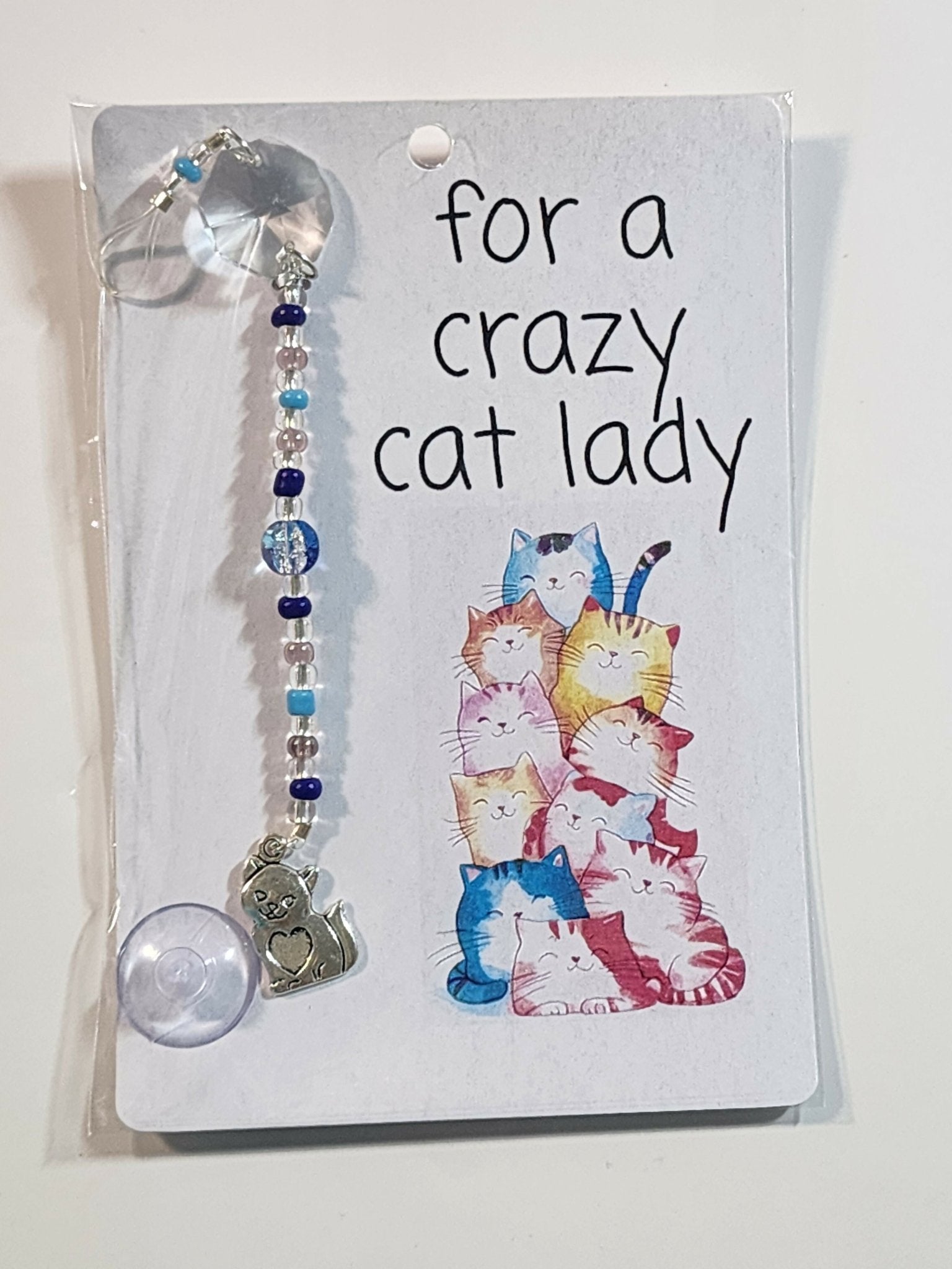 Small Cat Suncatcher 11 - Pure Wash Canadian Made - Winnipeg