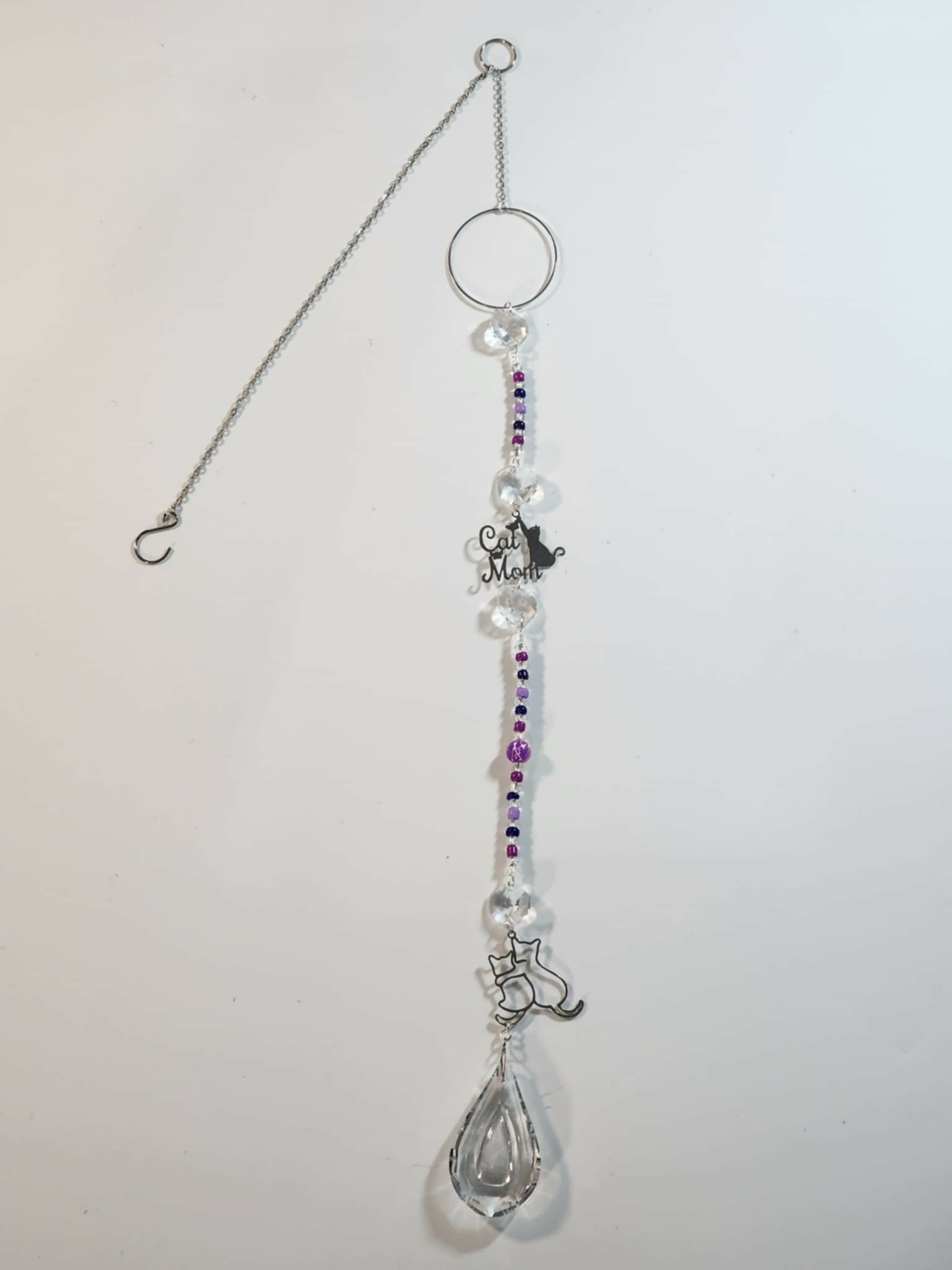 Cats 2 Long Suncatcher - Pure Wash Canadian Made - Winnipeg