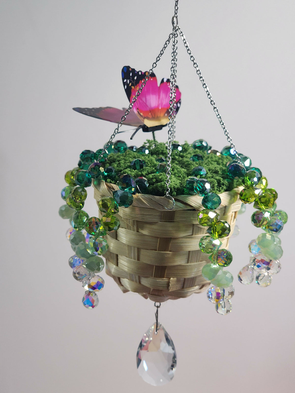 Hanging Forever Plant Suncatcher