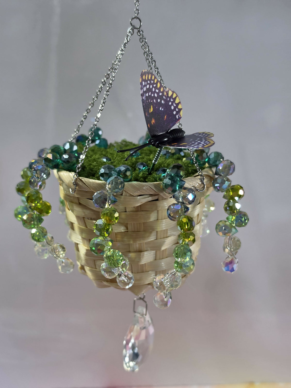 Hanging Forever Plant Suncatcher