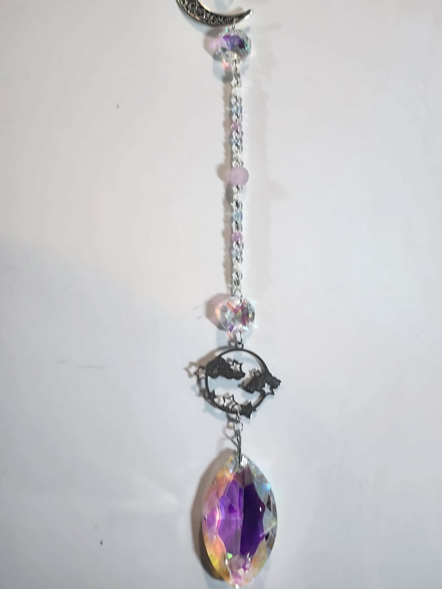 Moon Cloud Long Suncatcher - Pure Wash Canadian Made - Winnipeg