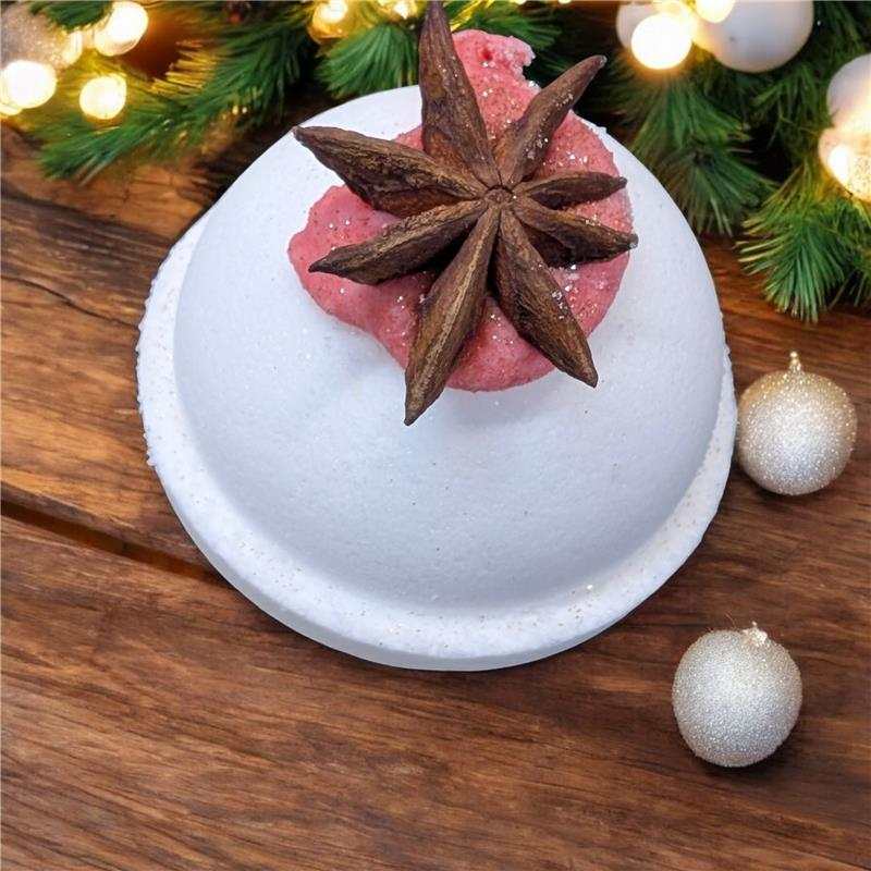 Chocolate Mint Bliss Star Anise Bath Bombs: Relaxing Indulgence