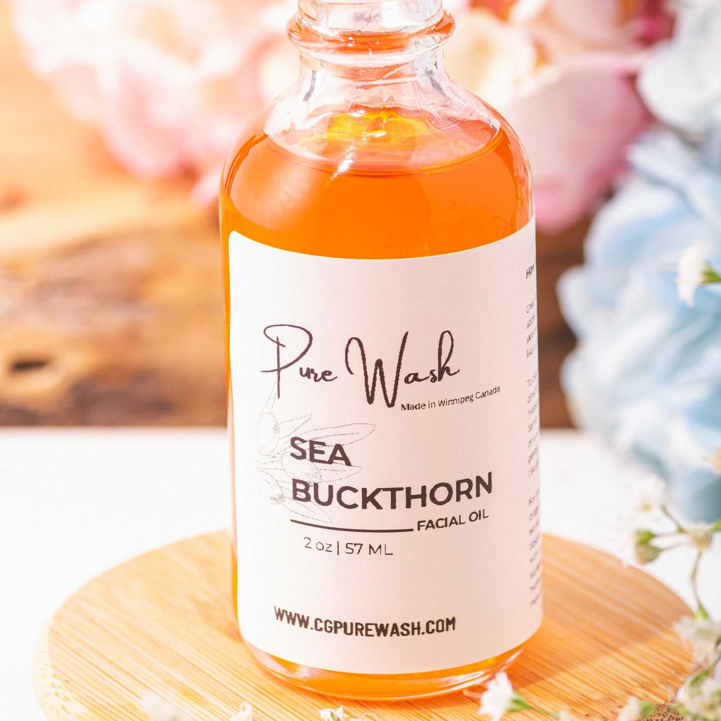 Sea Buckthorn Facial OilFacial oilCG Pure WashFacial Cleansing Oil 
Experience the magic of our deeply nurturing facial oil, a multi-tasking marvel that can act as both a moisturizer and a cleanser, or even doub