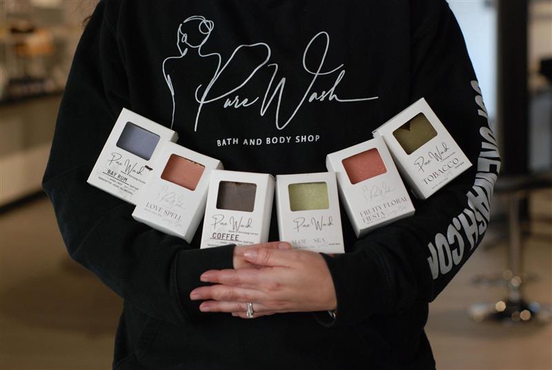 Natural soap bars handmade in Canada by Pure Wash
