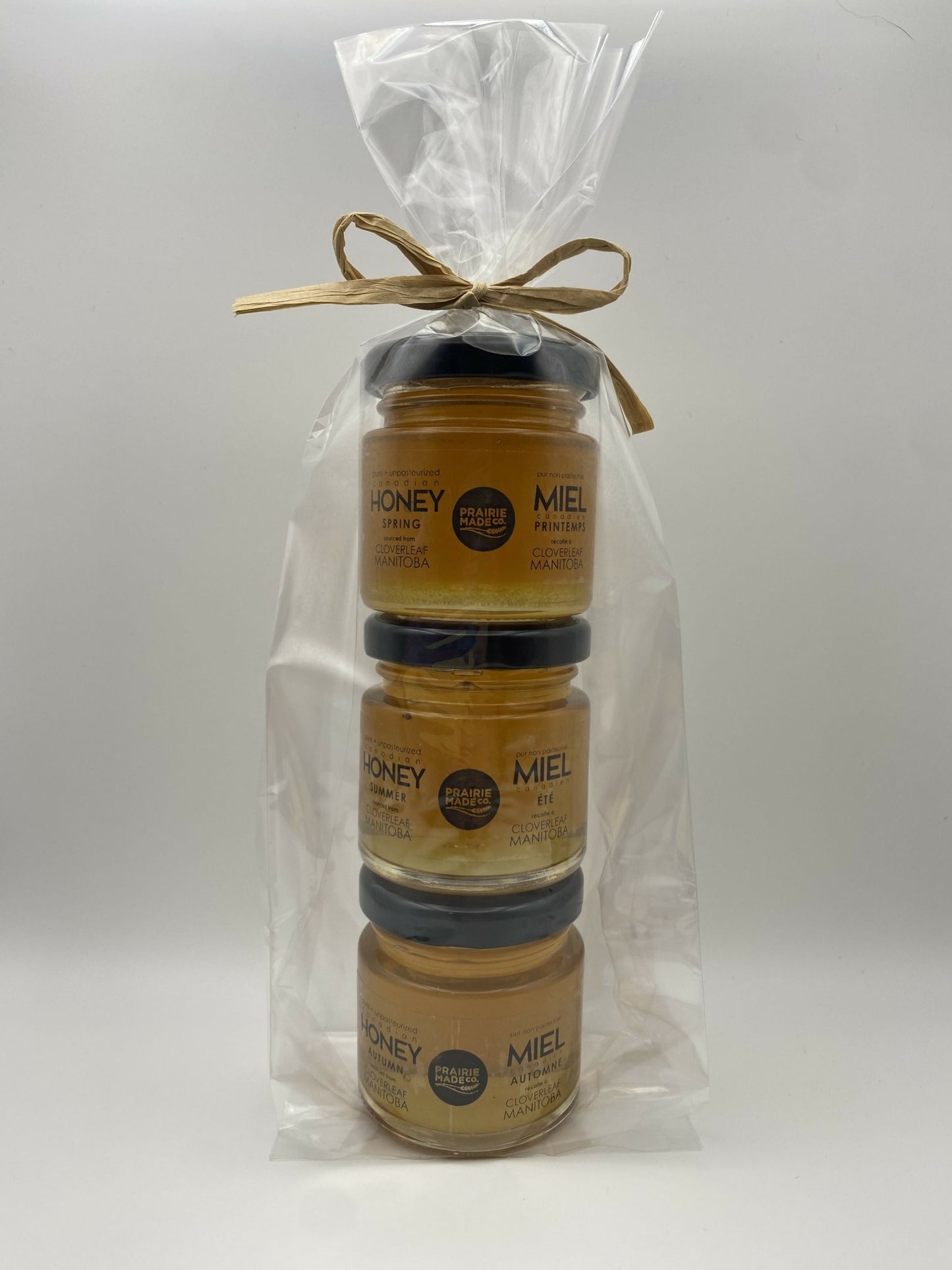 Prairie Made Season Honey Sampler - Pure Wash Canadian Made - Winnipeg