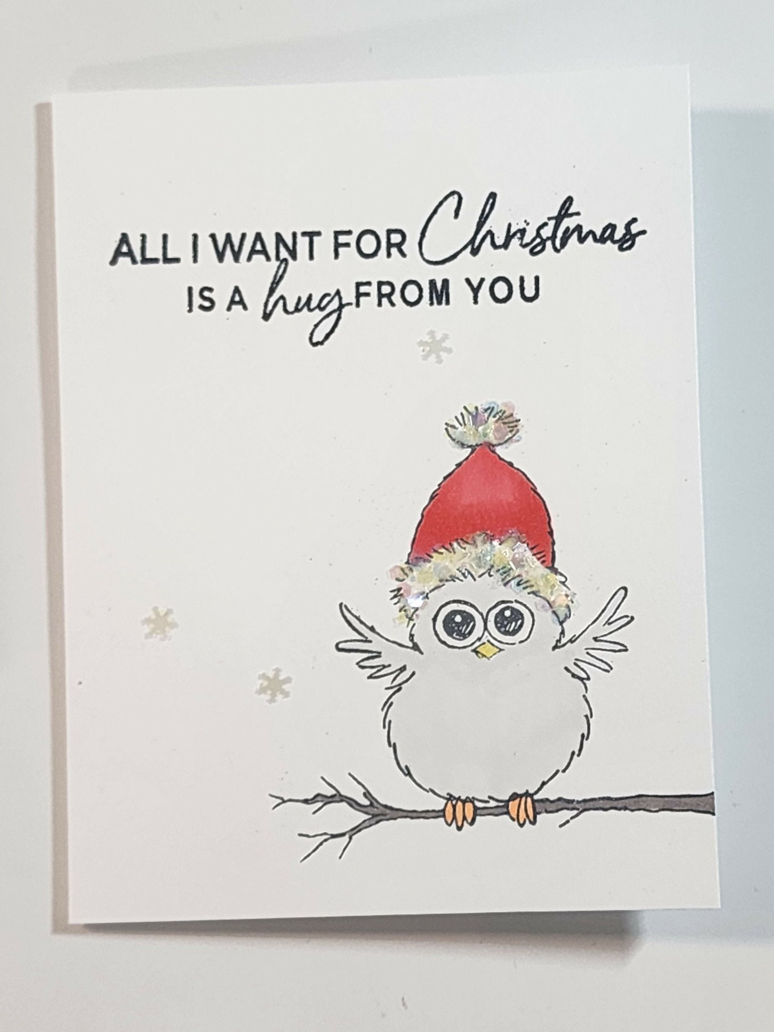 Simple Christmas Card 3 - Pure Wash Canadian Made - Winnipeg