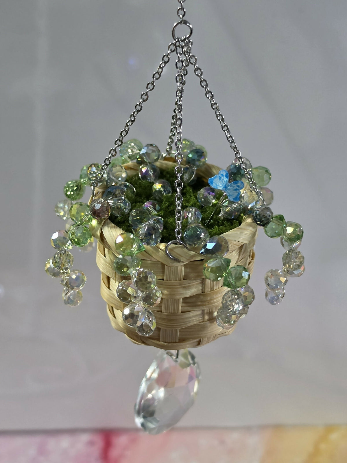 Hanging Forever Plant Suncatcher