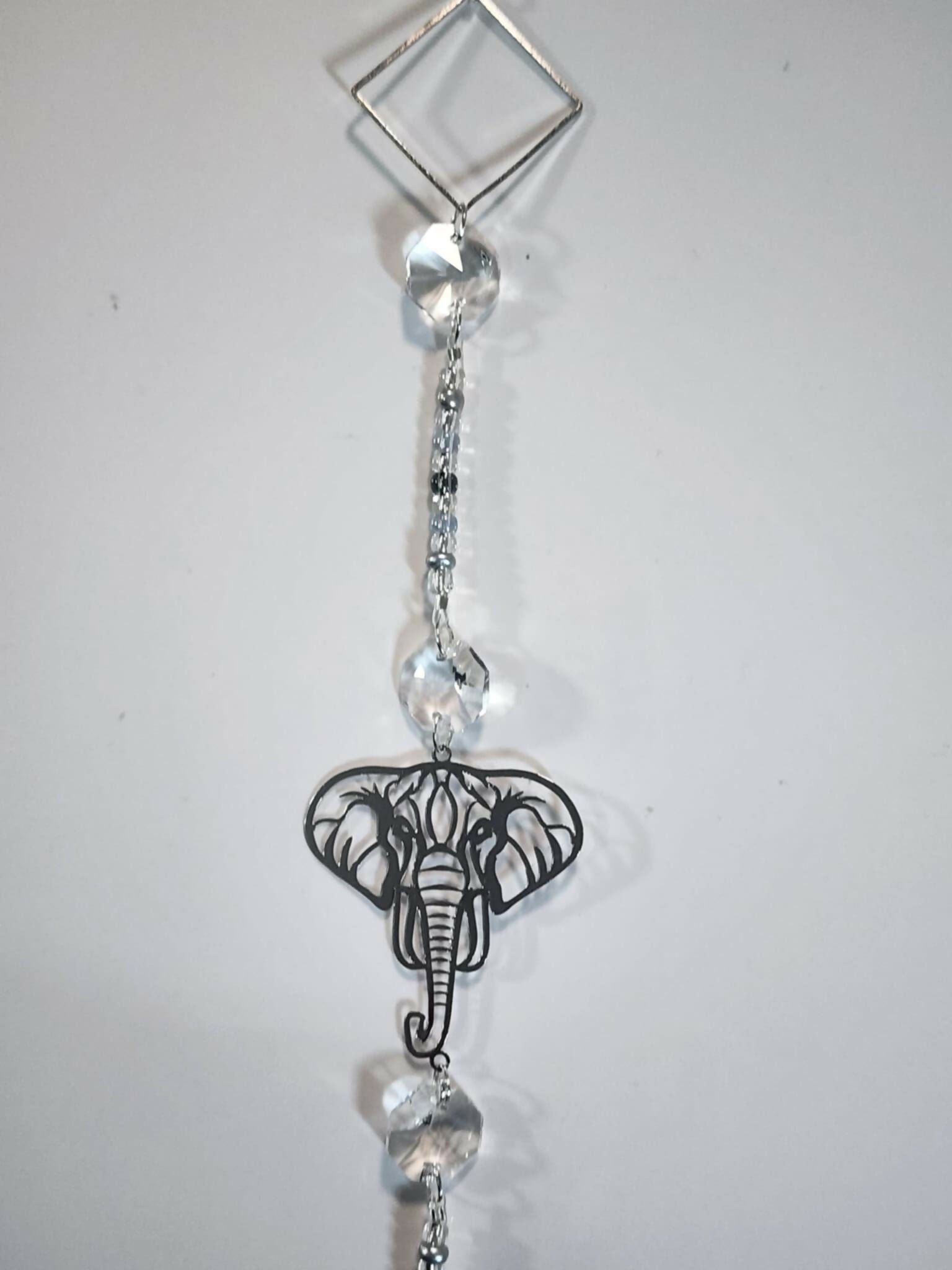 Elephant Long Suncatcher - Pure Wash Canadian Made - Winnipeg