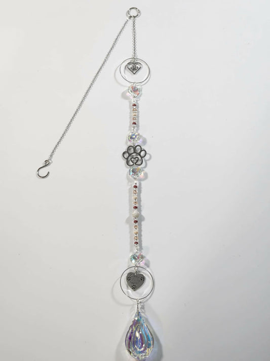 Dog Sympathy Long Suncatcher - Pure Wash Canadian Made - Winnipeg