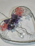 Tree of Life Heart Suncatcher 2 - Pure Wash Canadian Made - Winnipeg