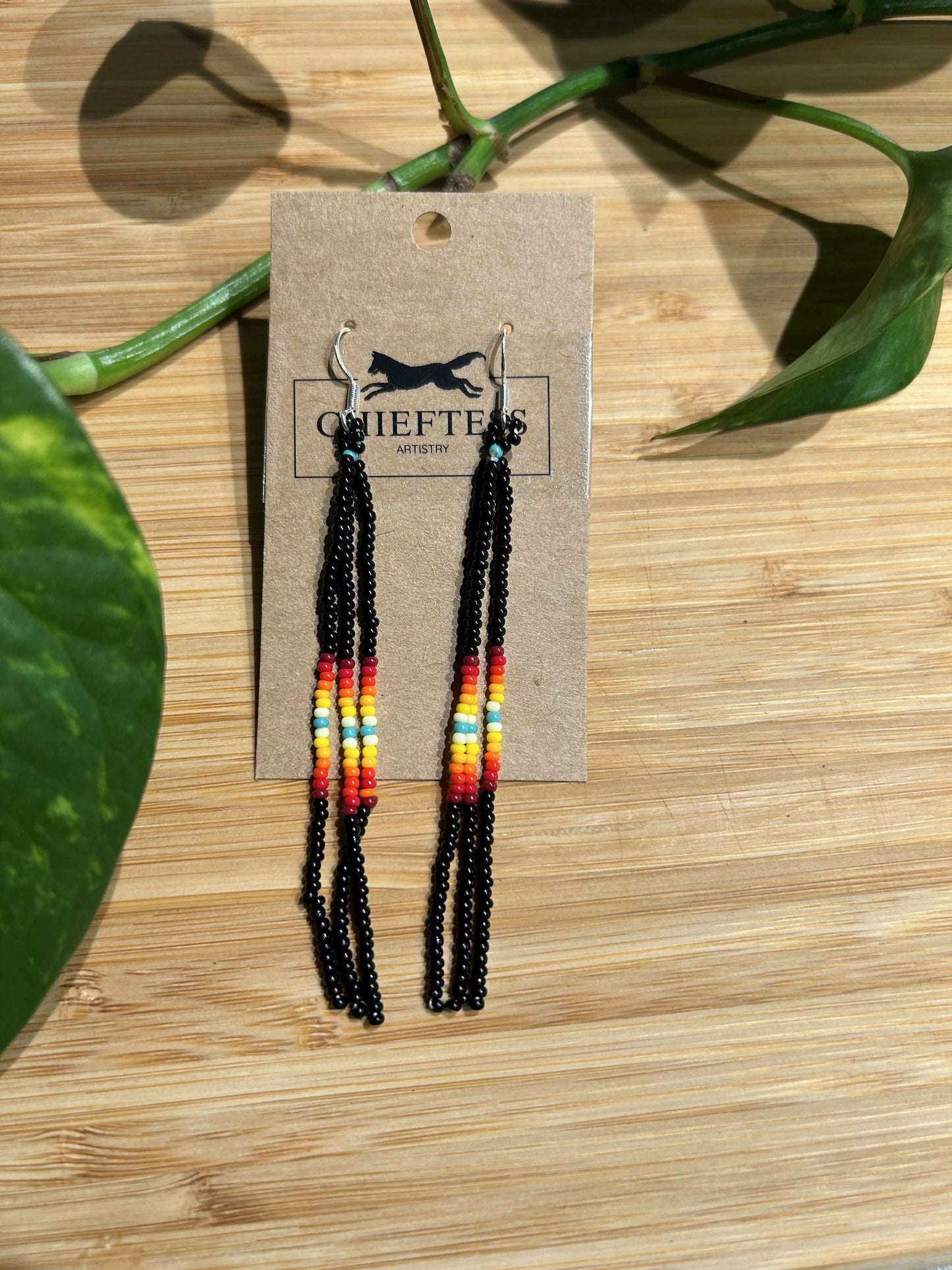 Dangle Beaded Earrings