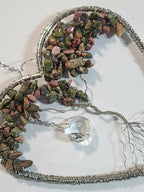 Tree of Life Heart Suncatcher 1 - Pure Wash Canadian Made - Winnipeg