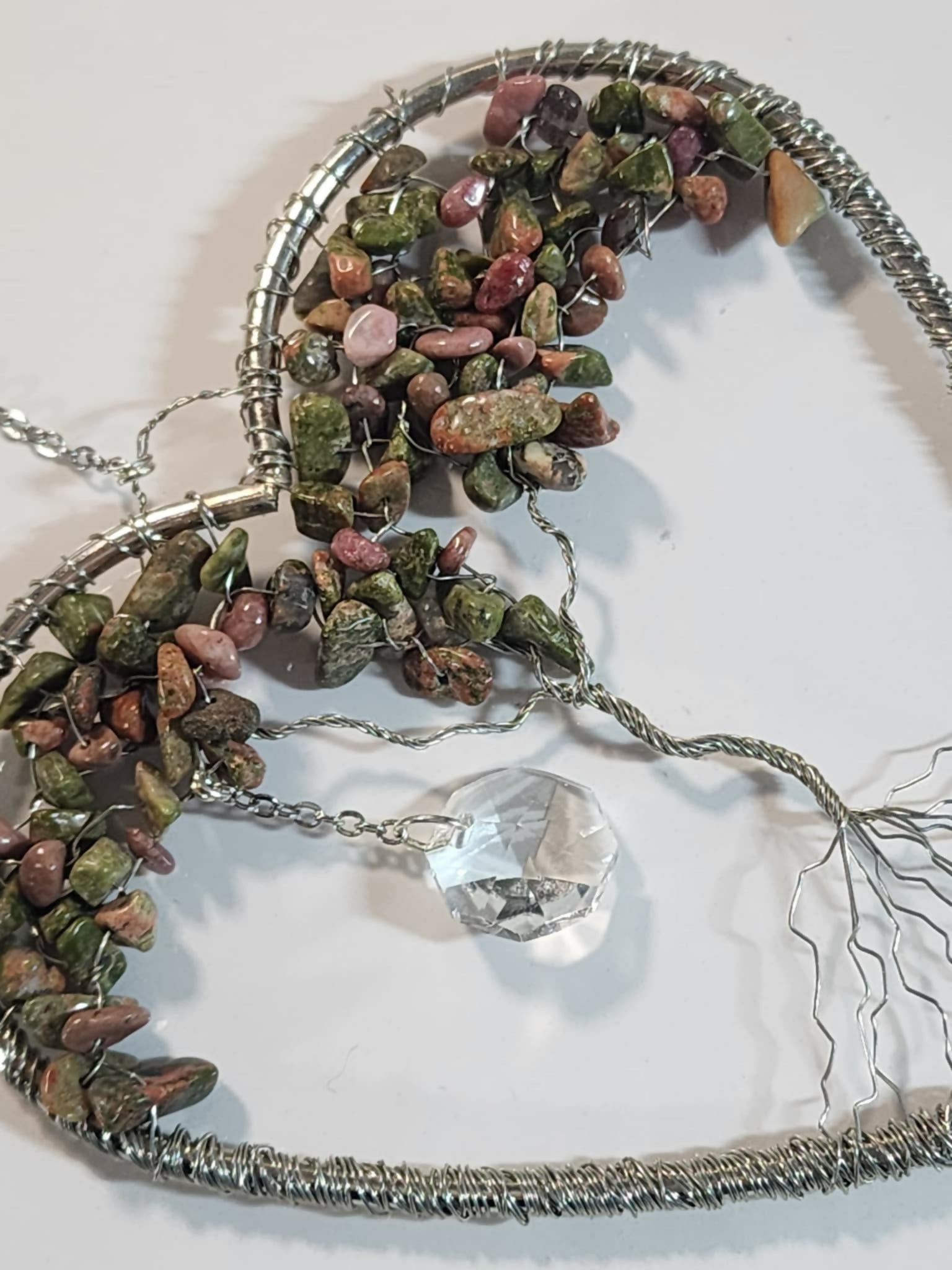 Tree of Life Heart Suncatcher 1 - Pure Wash Canadian Made - Winnipeg