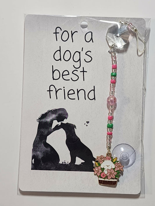 Small Dog Suncatcher 7 - Pure Wash Canadian Made - Winnipeg