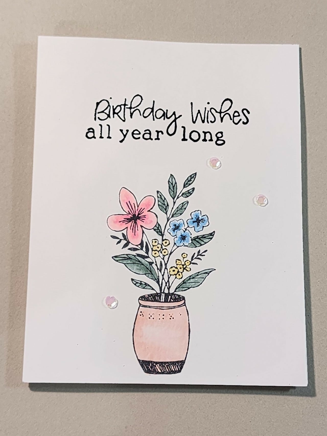 Wishes 2 Card - Pure Wash Canadian Made - Winnipeg