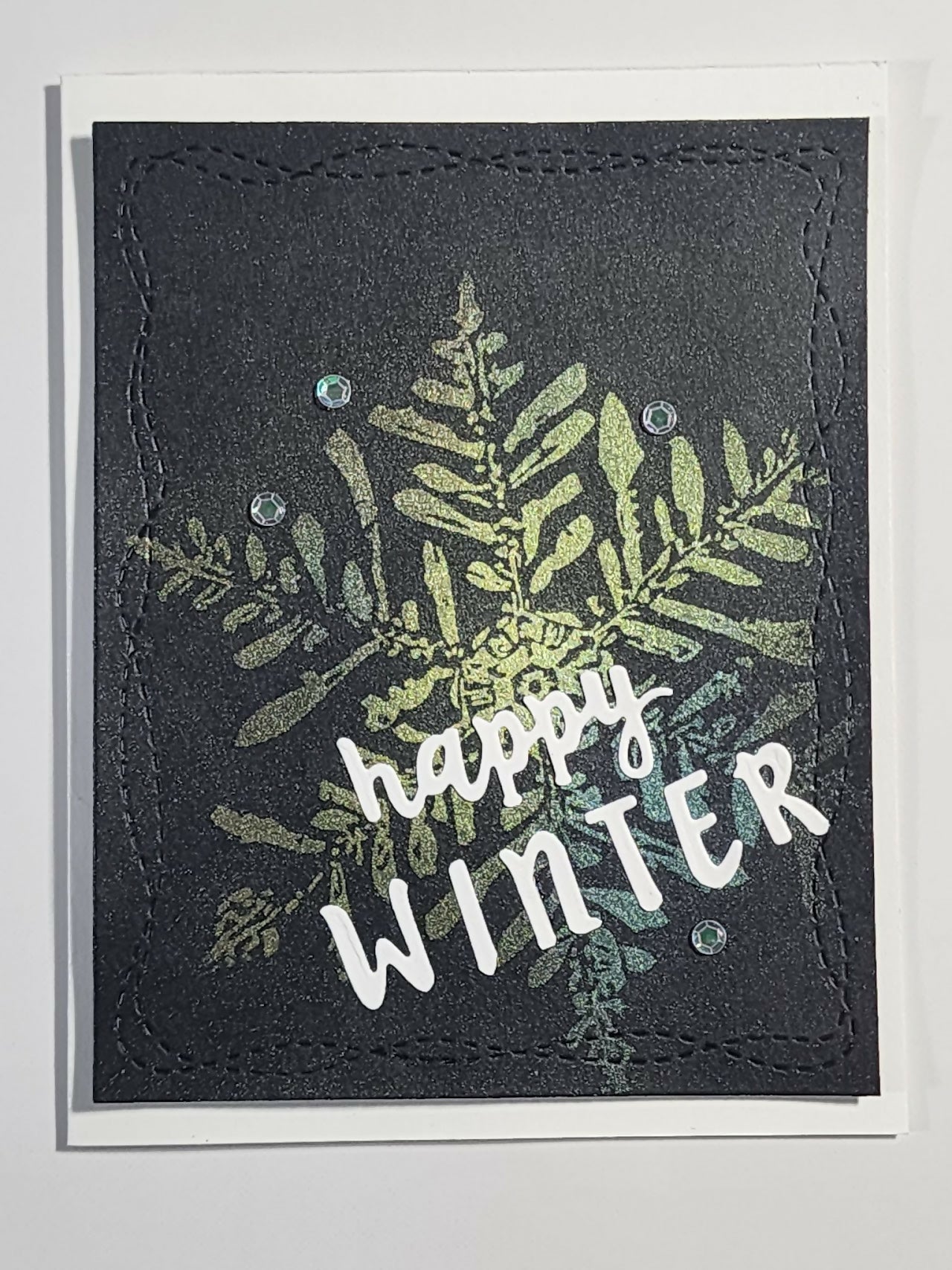 Large Snowflake Card - Pure Wash Canadian Made - Winnipeg