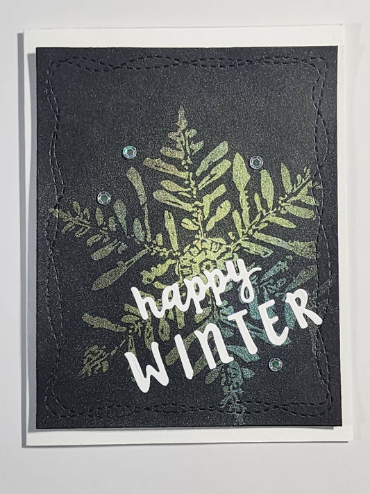 Large Snowflake Card - Pure Wash Canadian Made - Winnipeg