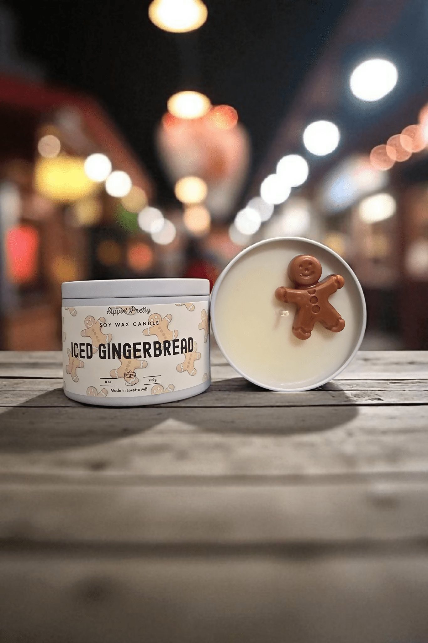 Gingerbread candle - Pure Wash Canadian Made - Winnipeg