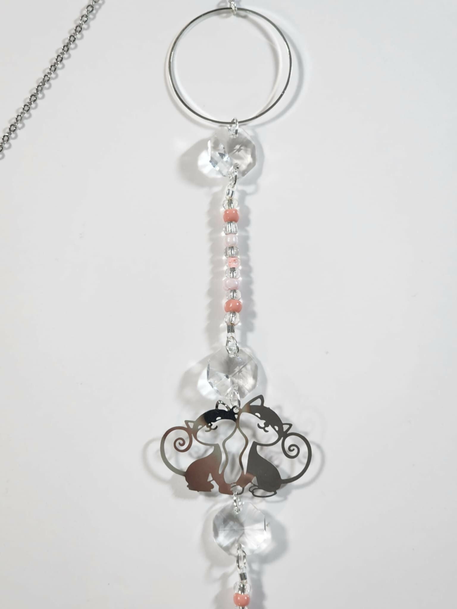 Cats 2 Long Suncatcher - Pure Wash Canadian Made - Winnipeg