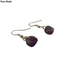 Amethyst Earrings - Pure Wash Canadian Made - Winnipeg