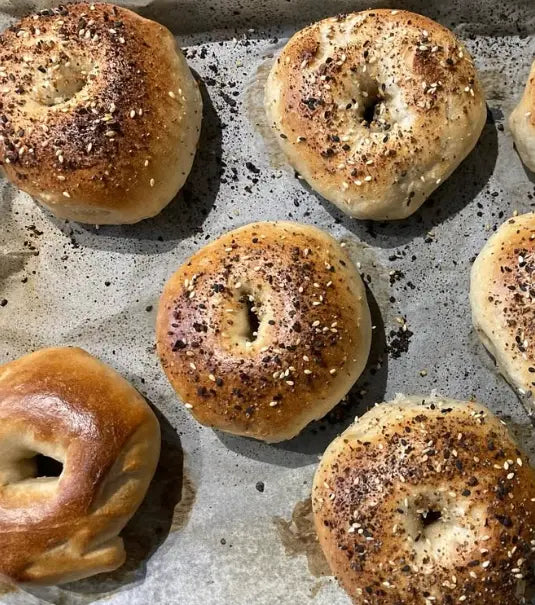 Pre-Order- Variety Pack Sourdough Bagels baking by stephp