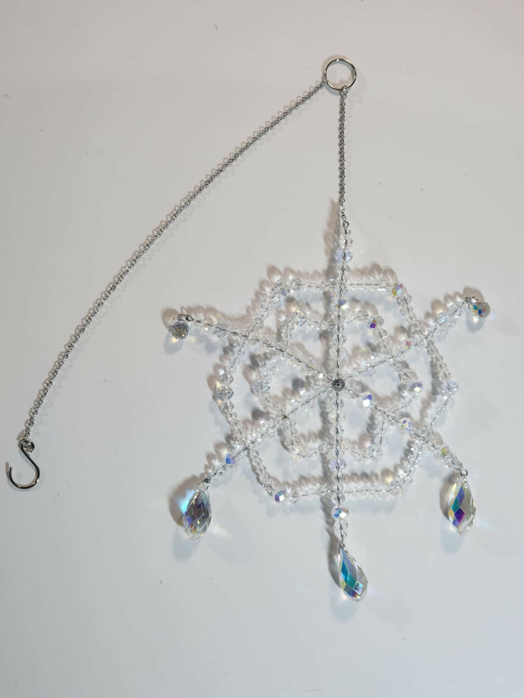 Snowflake Suncatcher 1 - Pure Wash Canadian Made - Winnipeg