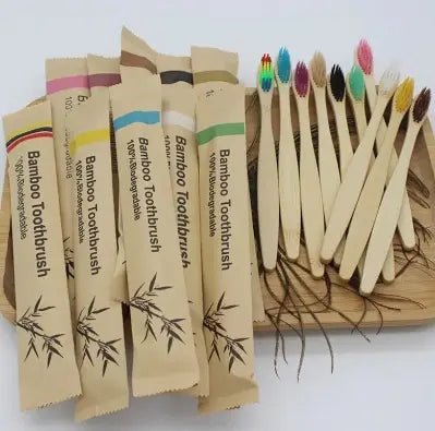 Bamboo Biodegradable Toothbrush - Pure Wash