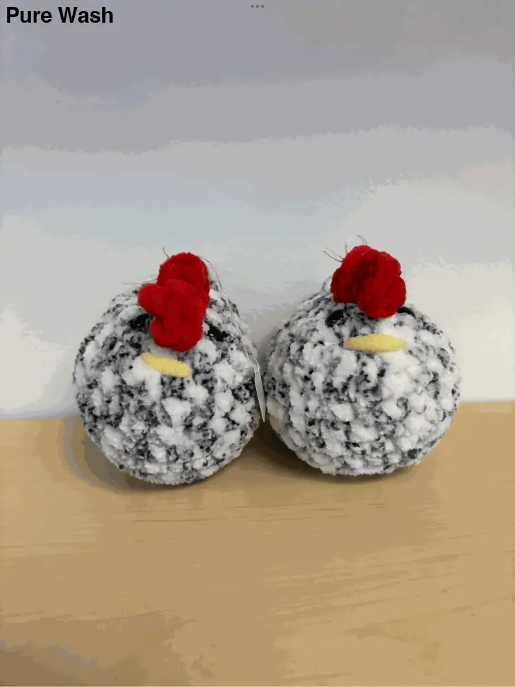 Black and white Chicken - Pure Wash