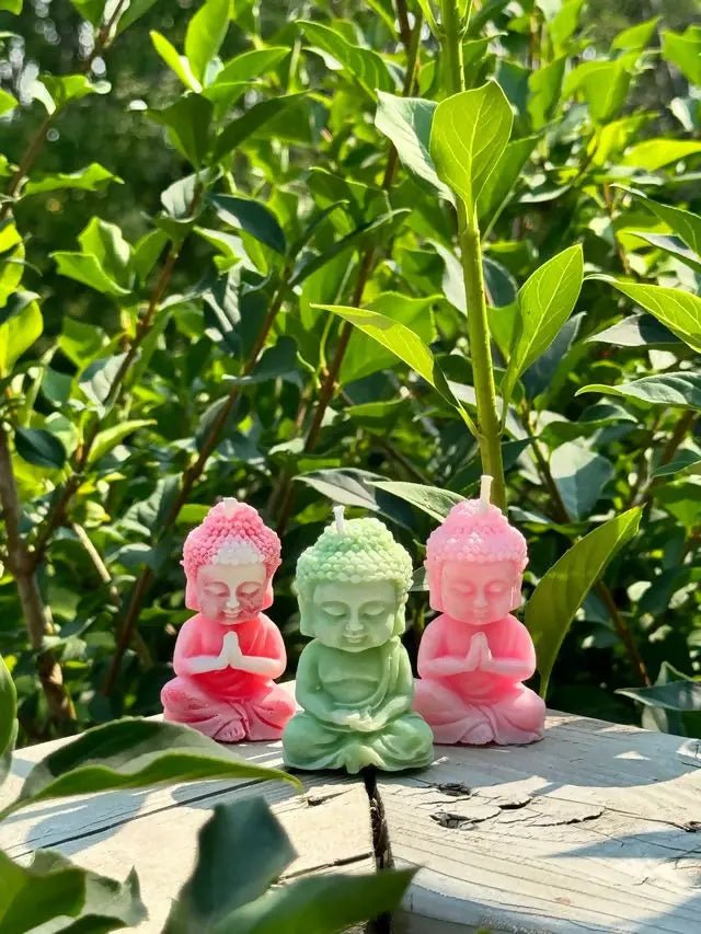 Buddha Candle - Assorted colors and scents - Pure Wash