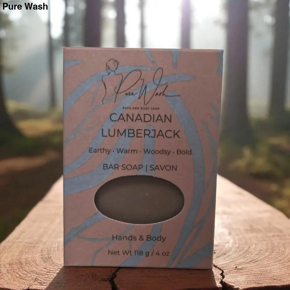 Canadian Lumberjack Soap Bar - Pure Wash Canadian Made - Winnipeg