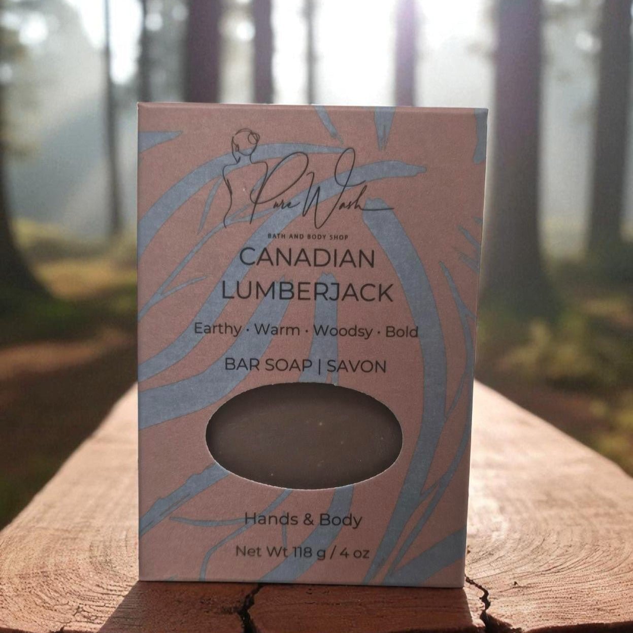 Canadian Lumberjack Soap Bar - Pure Wash Canadian Made - Winnipeg