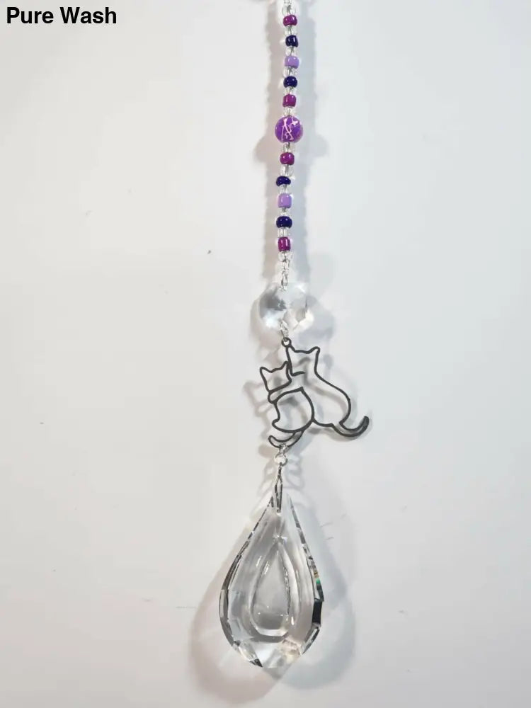 Cats 2 Long Suncatcher - Pure Wash Canadian Made - Winnipeg