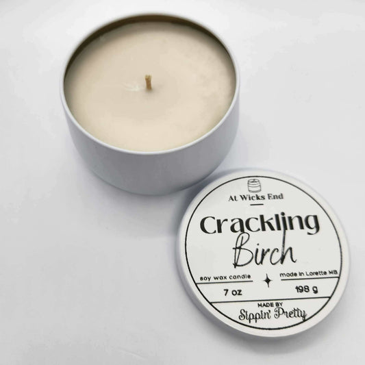 Crackling Birch Candle - Captivating Scent for Home | At Wicks End Scents