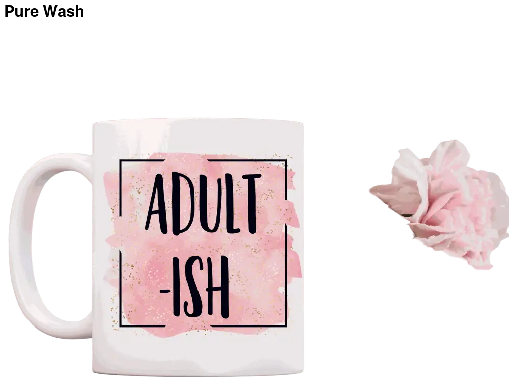 Ceramic Mugs 11 oz - Pure Wash