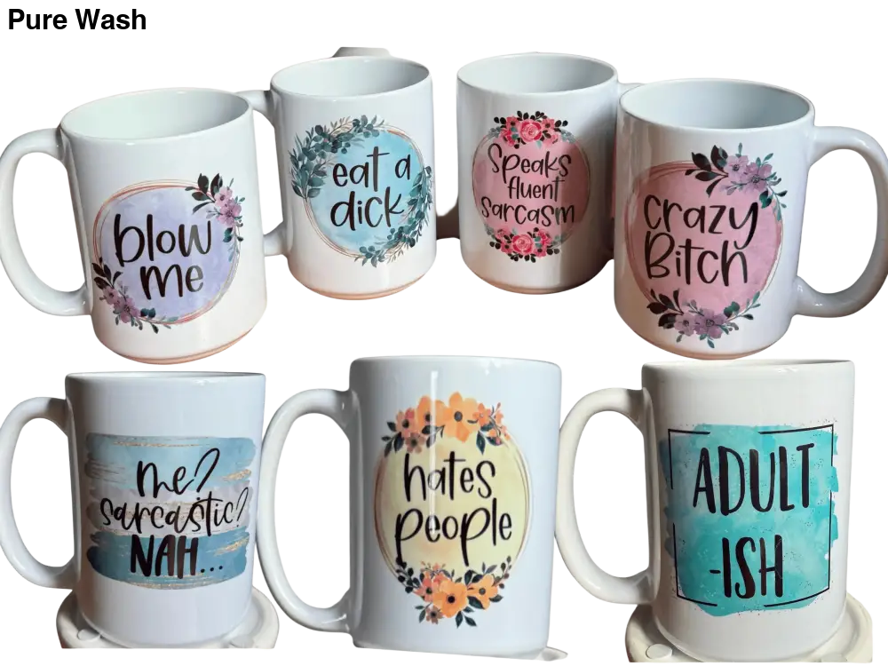 Ceramic Mugs 15oz - Pure Wash