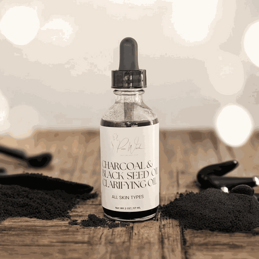 Charcoal & Black Seed Clarifying Oil - Pure Wash