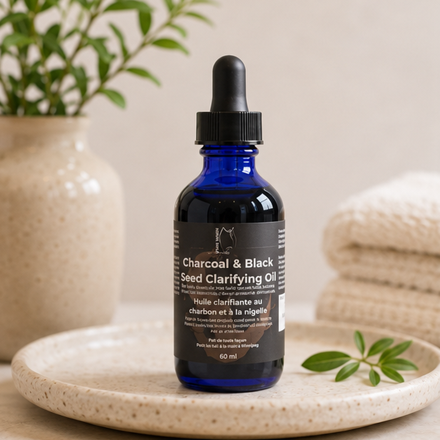 Charcoal & Black Seed Clarifying Oil