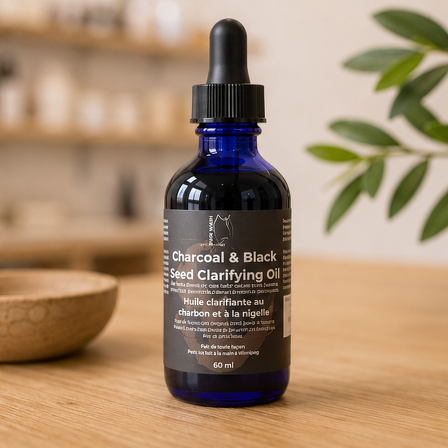 Charcoal & Black Seed Clarifying Oil