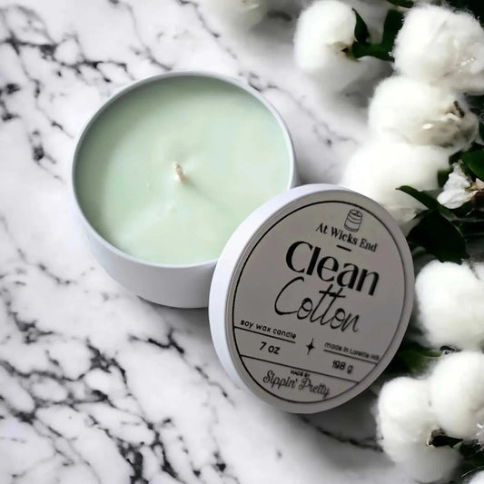 Clean Cotton Candle - Pure Wash