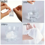 Compressed Biodegradable Face Towels - Pure Wash