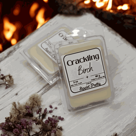 Crackling Birch Wax Melt - Pure Wash