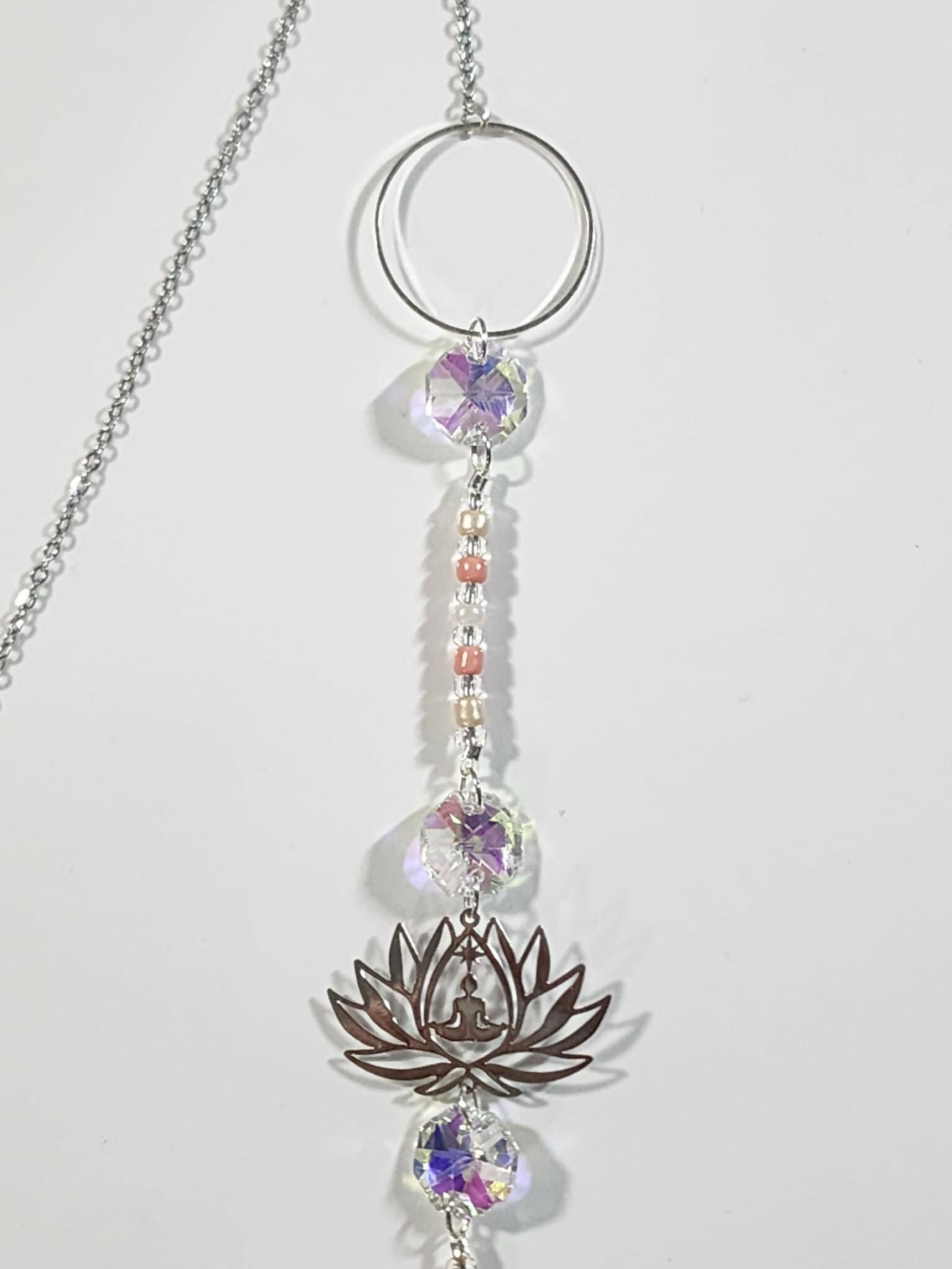 Yoga Flower Long Suncatcher - Pure Wash Canadian Made - Winnipeg