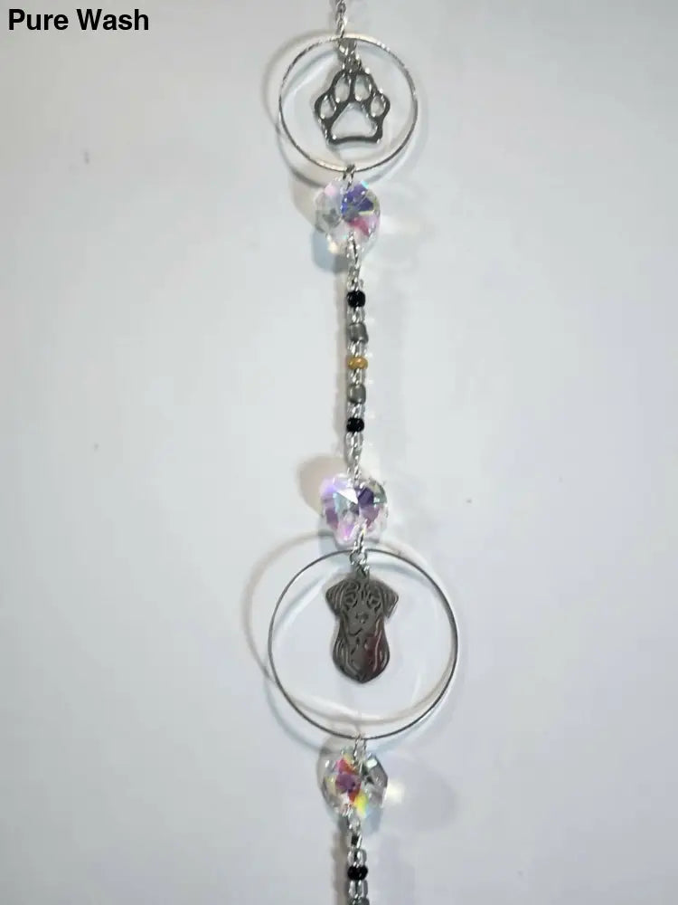 Dog 1 Long Suncatcher - Pure Wash Canadian Made - Winnipeg