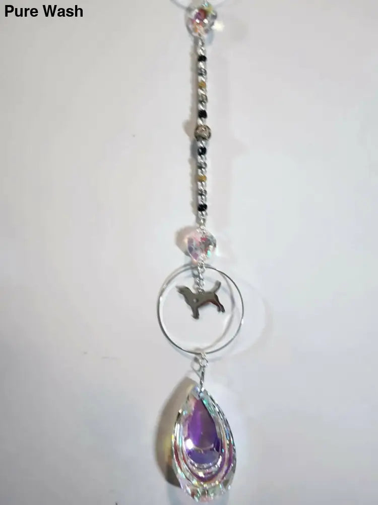 Dog 1 Long Suncatcher - Pure Wash Canadian Made - Winnipeg