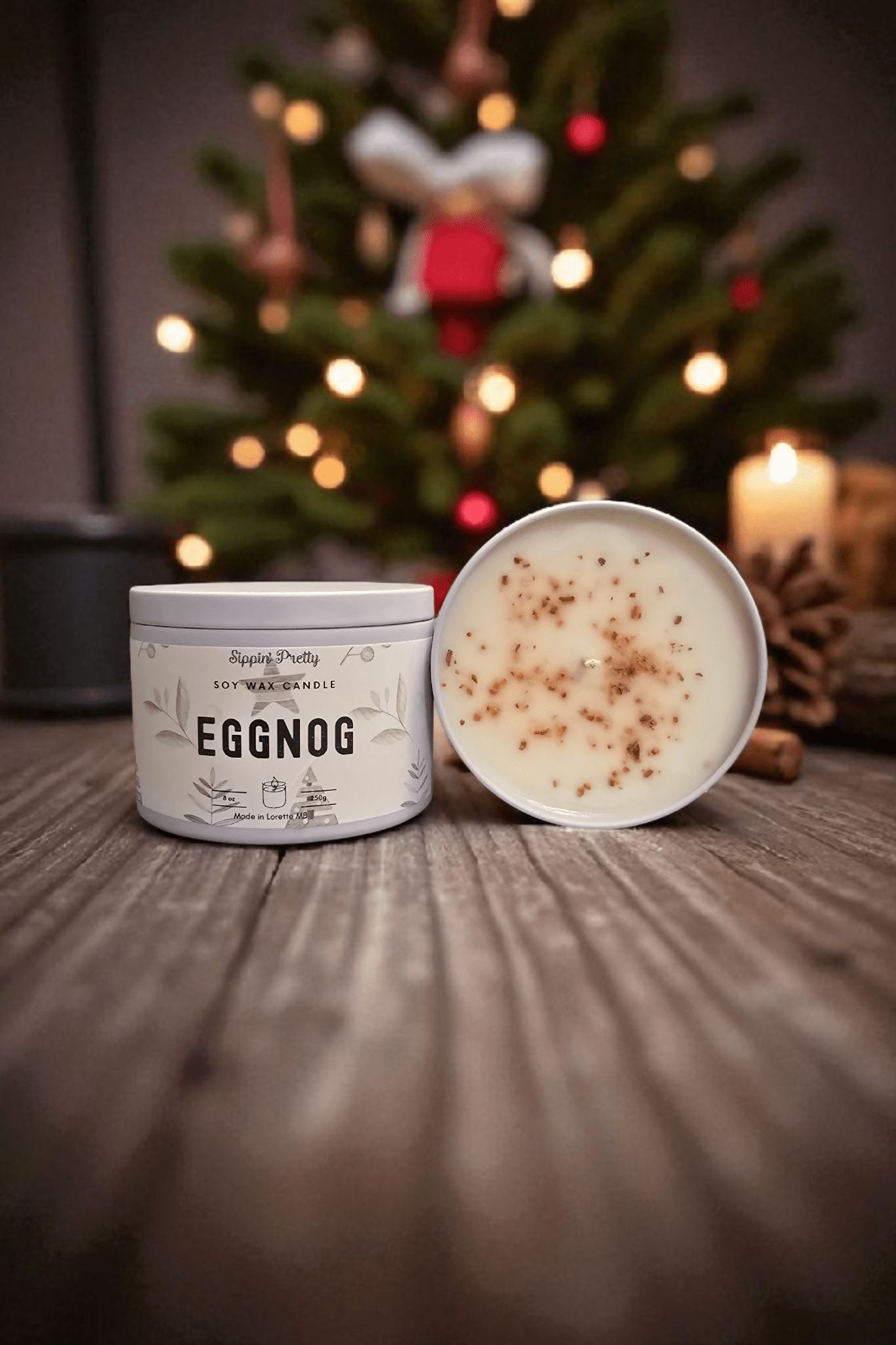 Eggnog Candle - Pure Wash Canadian Made - Winnipeg