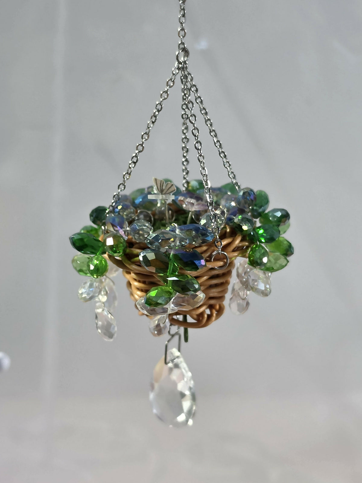 Hanging Forever Plant Suncatcher